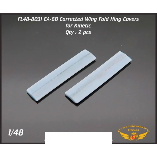 1/48 EA-6B Corrected Wing Fold Hing Covers for Kinetic/Italeri kits