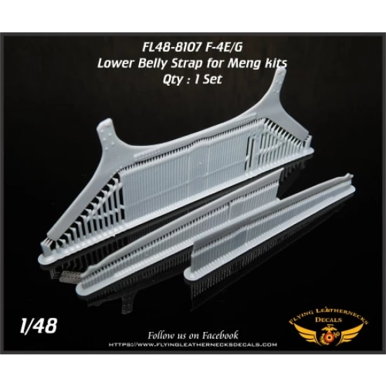 1/48 F-4E/G Lower Belly Strap for Meng kits