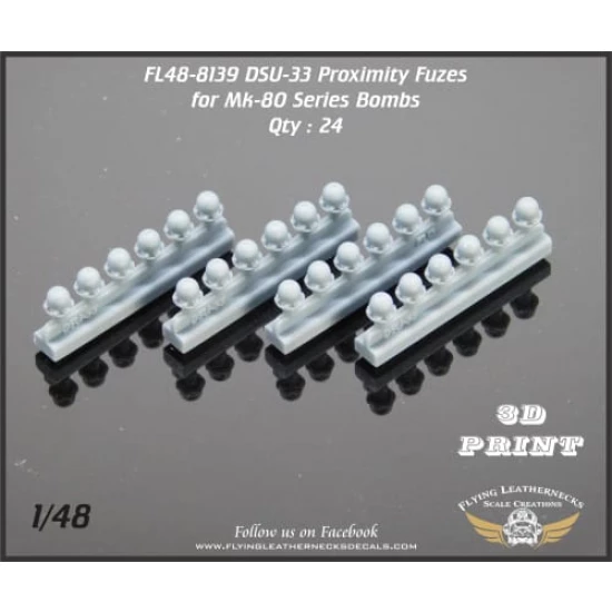 1/48 DSU-33 Proximity Sensor for JDAM / Mk-80 series Bombs (24)