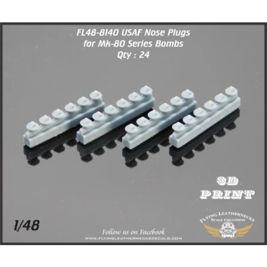 1/48 USAF Nose Plug for Mk-80 Series Bombs (24)