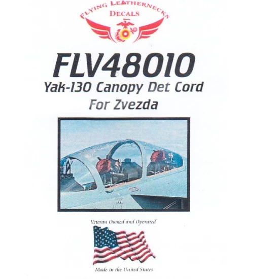 1/48 Yak-130 Canopy Det Cord for Zvezda kits