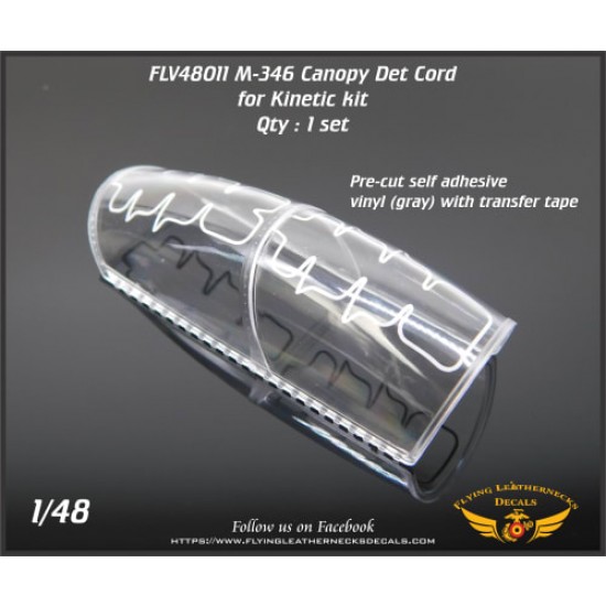 1/48 M-346 Canopy Det Cord for Kinetic kits
