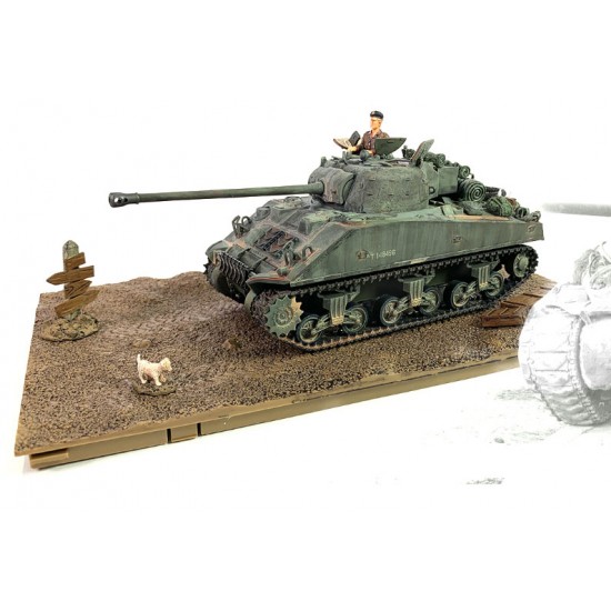 1/32 British Medium Tank Sherman Firefly Vc. Battle of Normandy 1944 (Diecast)