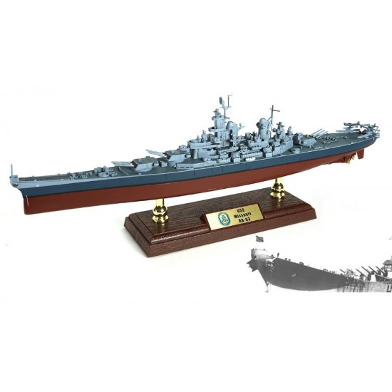 1/700 USS Missouri (BB-63) Iowa-class Battleship (Diecast)