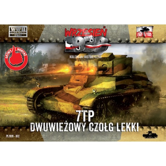 1/72 7TP LIGHT TANK Twin Turret Ver