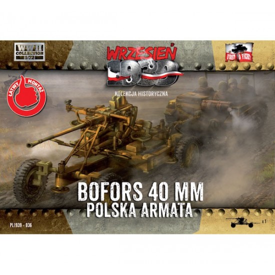 1/72 Polish Bofors 40mm Anti-Aircraft Gun