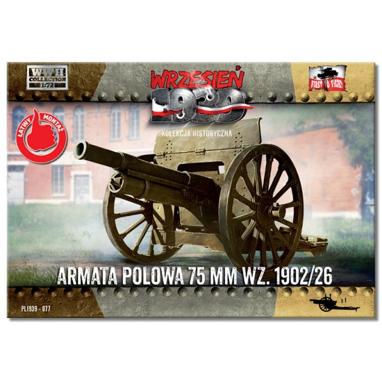 1/72 75mm Field Gun wz/1902/26