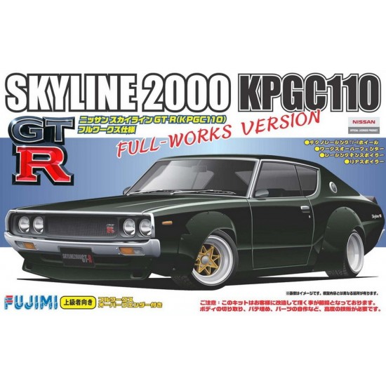 1/24 Nissan Skyline GT-R Full-Works Over Fender Race (ID-136)