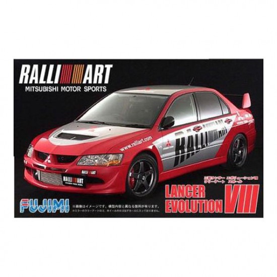 1/24 Mitsubishi Ralliart Lancer Evolution VIII (ID148)