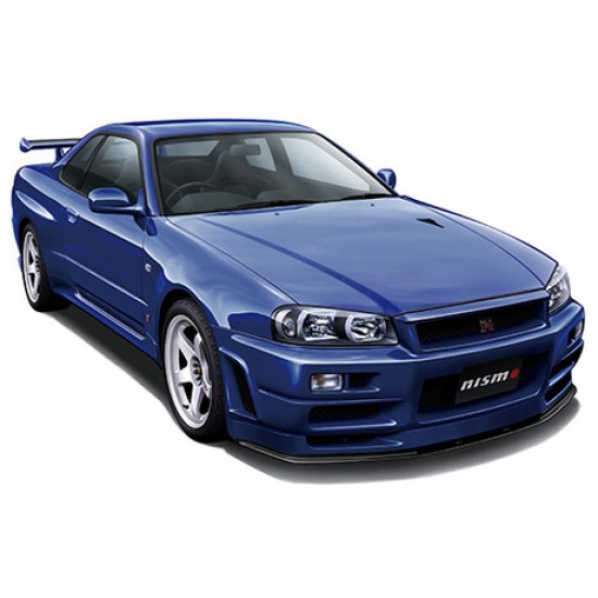 1/24 Skyline GT-R (BNR34) with NISMO Parts and 40th Anniversary Assembled Case
