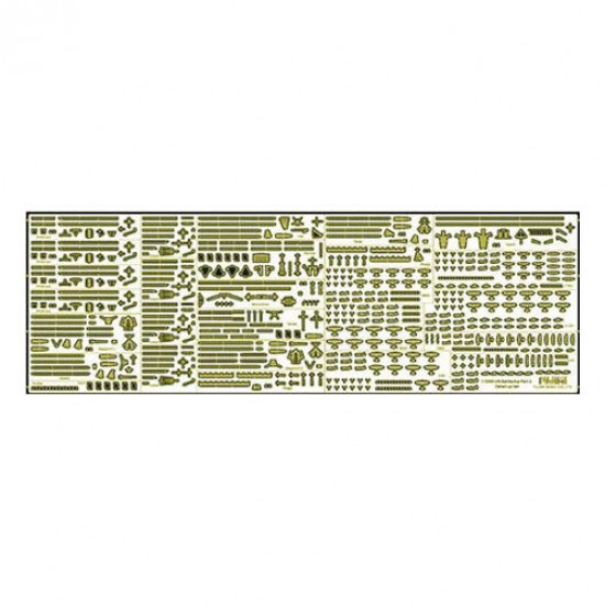 1/3000 Genuine Photo-Etched Parts for New Warship Collection Series 2 (NP G-up No3)