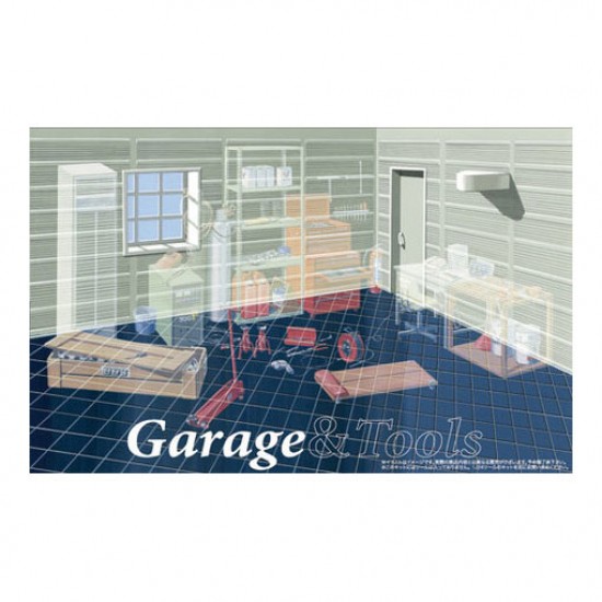 1/24 (GT1) Garage & Tools: Garage