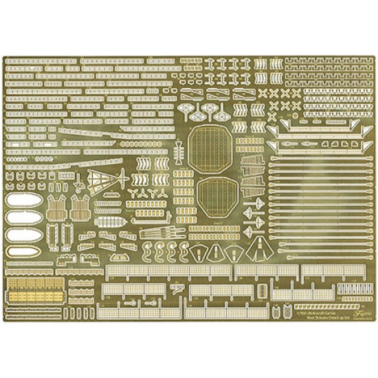 1/700 Ship NEXT Japanese Navy Aircraft Carrier Shinano Genuine Etching Parts