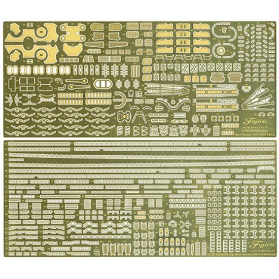 1/700 Ship NEXT Japanese Navy Battleship Musashi Exclusive Etching Parts