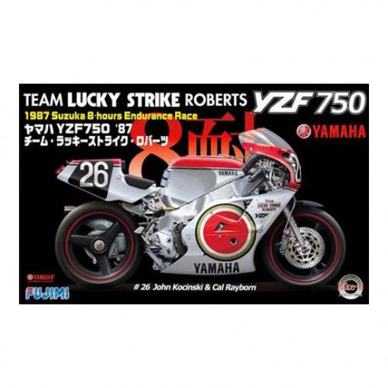 1/12 Yamaha YZF750 Team Lucky Strike Roberts