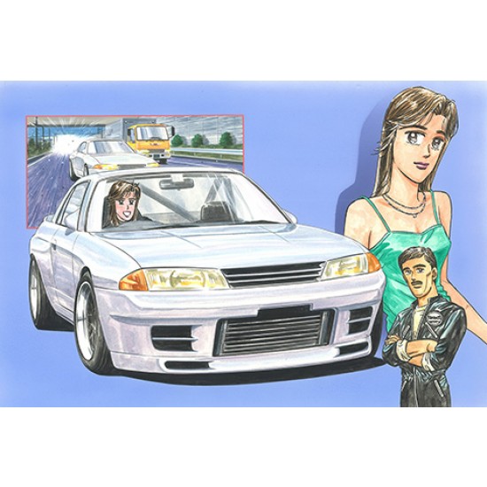 1/24 Wangan Series - Nissan Skyline GT-R (R32) Rena [WM-3]