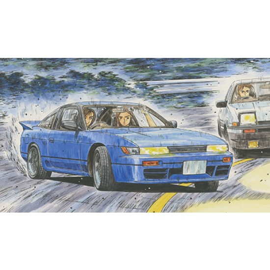 1/24 Initial D - Sileighty (Sato Mako Ver.) [ISD-003] With 4-wheel Independent Alignment