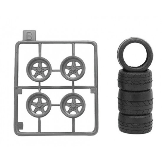 1/24 Racing Haert 15inch Wheels