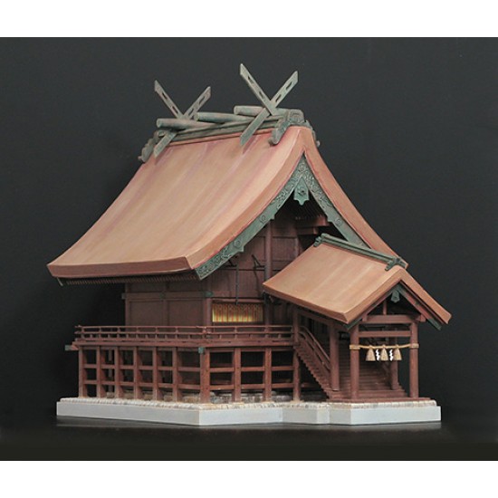 1/100 Shinto shrine "Izumo-taisya" (Total height: 260mm)