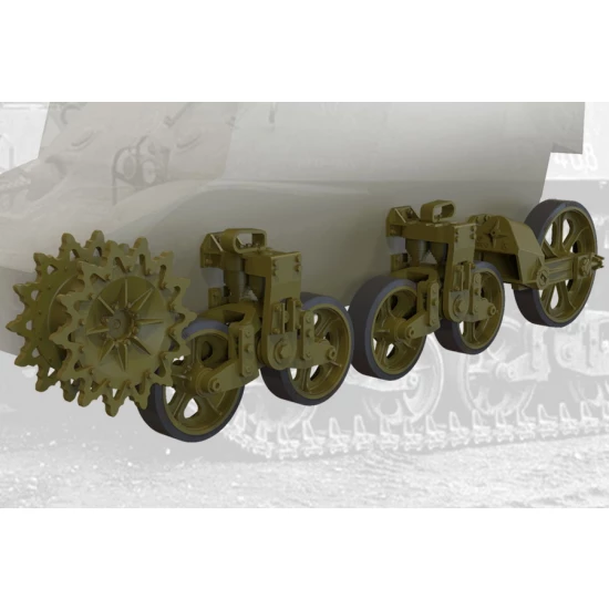 1/35 US Light Tank M3A1 (Late)/M3A3 Suspension Set