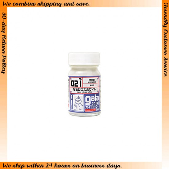 Lacquer Paint - Semi-Gloss White 15ml