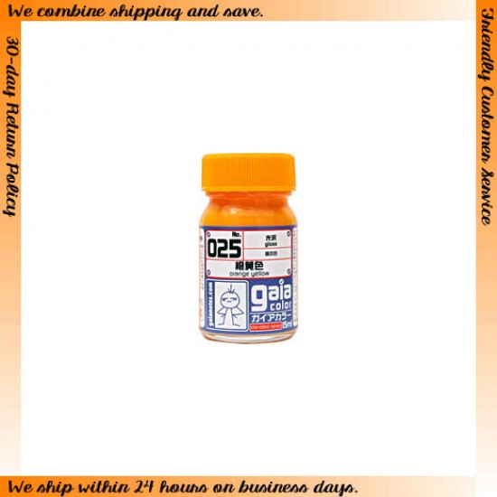 Lacquer Paint - Orange Yellow 15ml