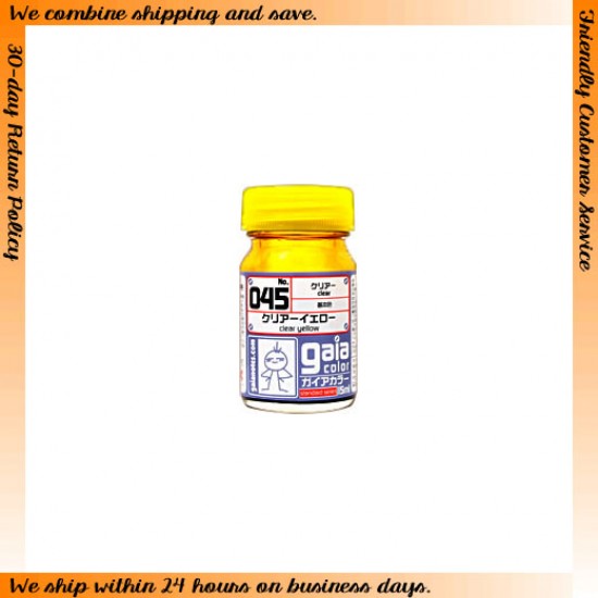 Lacquer Paint - Clear Yellow 15ml