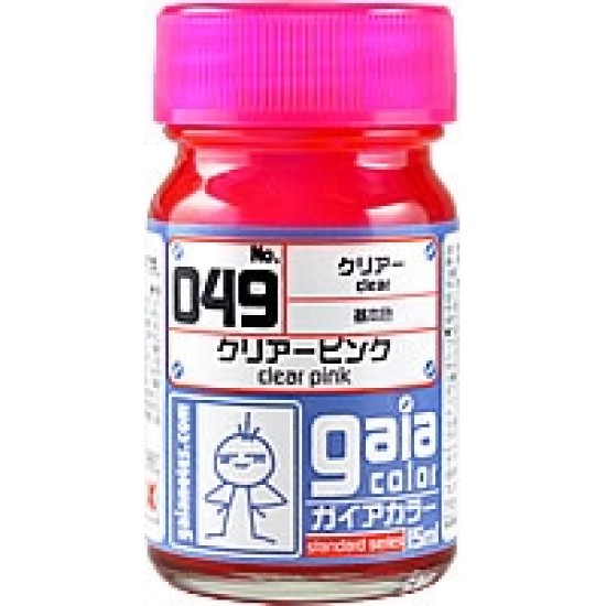 Lacquer Paint - Gloss Clear Pink (15ml)