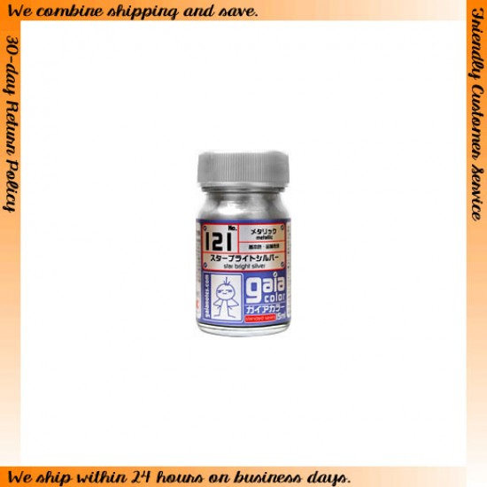 Lacquer Metallic Colour - Star Bright Silver 15ml