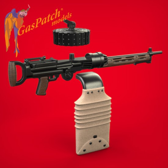 1/32 WWI French Darne Lewis Full Heat Sinks Machine Guns (2pcs, Resin)