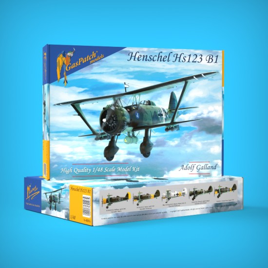 1/48 Henschel Hs 123B1