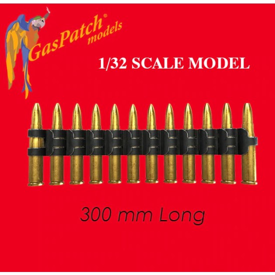 1/32 Flexible Ammo Belt Cal.50 (length: 300mm)