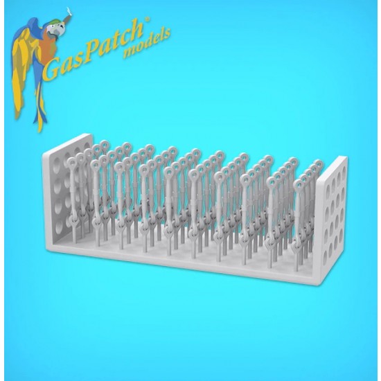 1/48 Resin Turnbuckles Type A (50pcs)