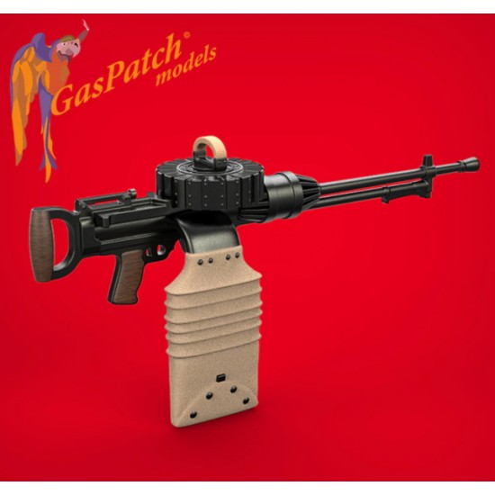 1/72 Lewis MKI Stripped Full Heatsinks (2pcs) Machine Guns
