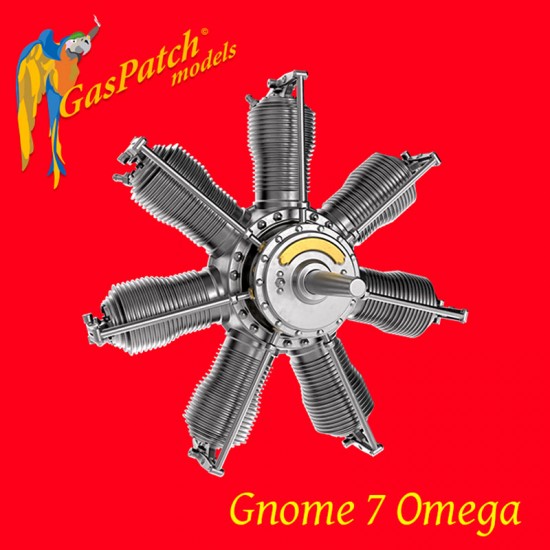 1/32 Gnome 7 Omega Rotary Aero Engine