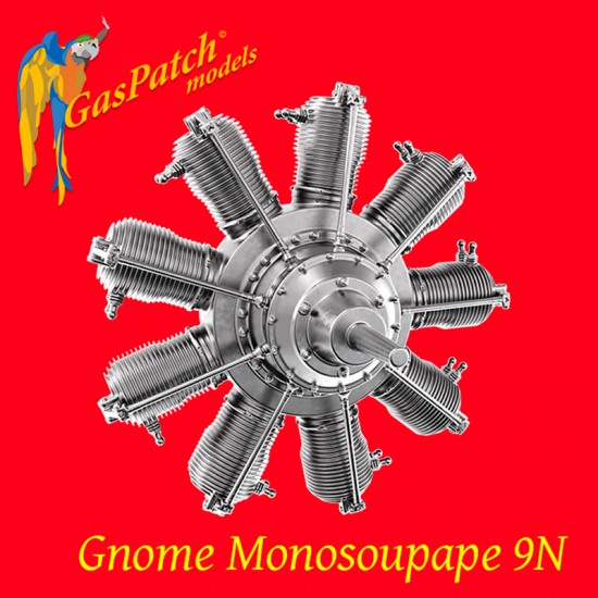 1/32 Gnome Monosoupape 9N Rotary Aero Engine