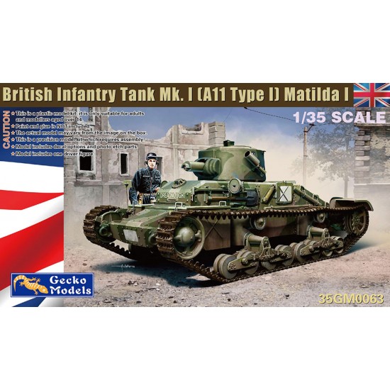 1/35 British Infantry Tank Mk. I (A11 Type I ) Matilda I