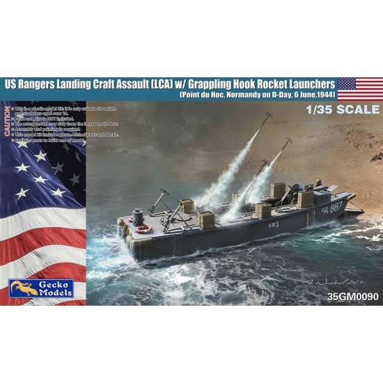 1/35 US Rangers Landing Craft Assault (LCA)