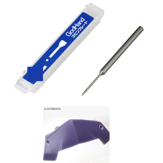 Spin Blade 2.6 - Chisel Bit (Size: 2.6mm, Dia.: 3mm)