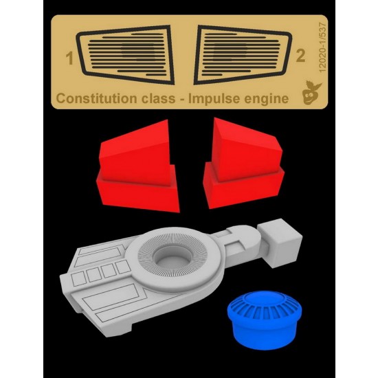 1/537 USS Enterprise/Constitution class (refit) - Impulse