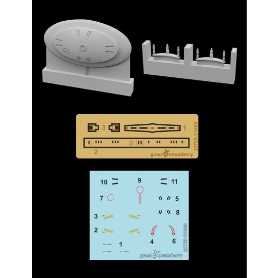 1/1400 USS Enterprise NCC-1701-D Captain's Yacht Calypso for AMT kit
