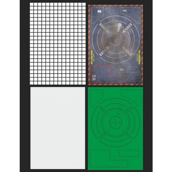 Space Landing Platform Display Base (135mm x 200mm)