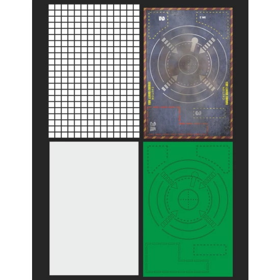Space Landing Platform Display Base (135mm x 200mm)
