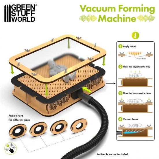 Vacuum Forming Machine A4 for Thermoplastics