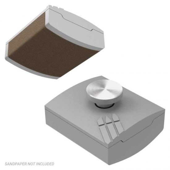 Hand Sandpaper Holder #Curved (45mm wide, 1pc)