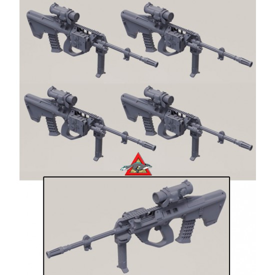 1/35 EF88 Austeyr Assault Rifle w/F2 Spectre DR Sight & LAIRD Laser ...