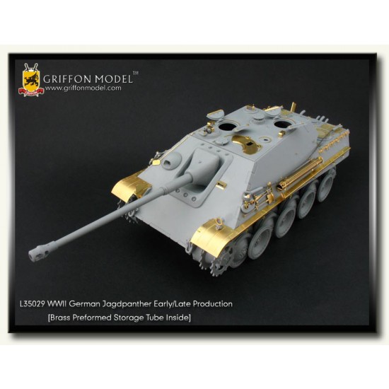 Photoetch for 1/35 German Jagdpanther (Early/Late) for Dragon kits #6393/6458