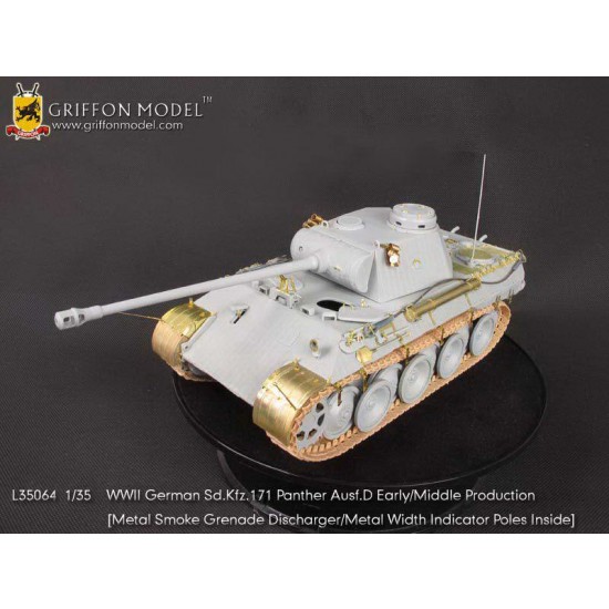 1/35 WWII SdKfz.171 Panther Ausf.D Early/Middle Detail Set