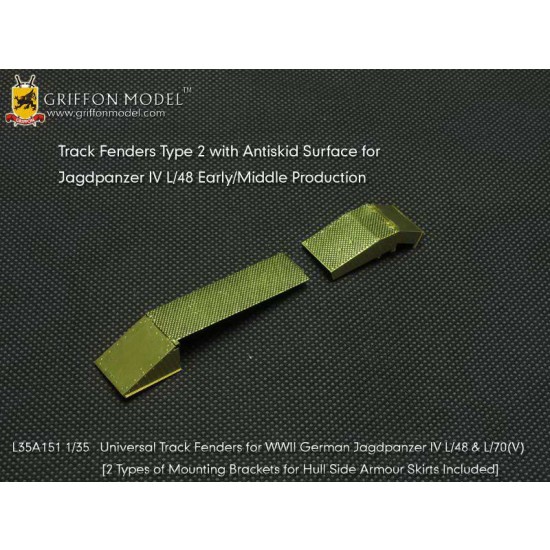 1/35 WWII Jagdpanzer IV L/48 & L/70(V) Universal Track Fenders