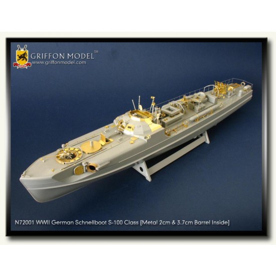 1/72 Detail Set for German Schnellboot S-100 Class for Revell 05051